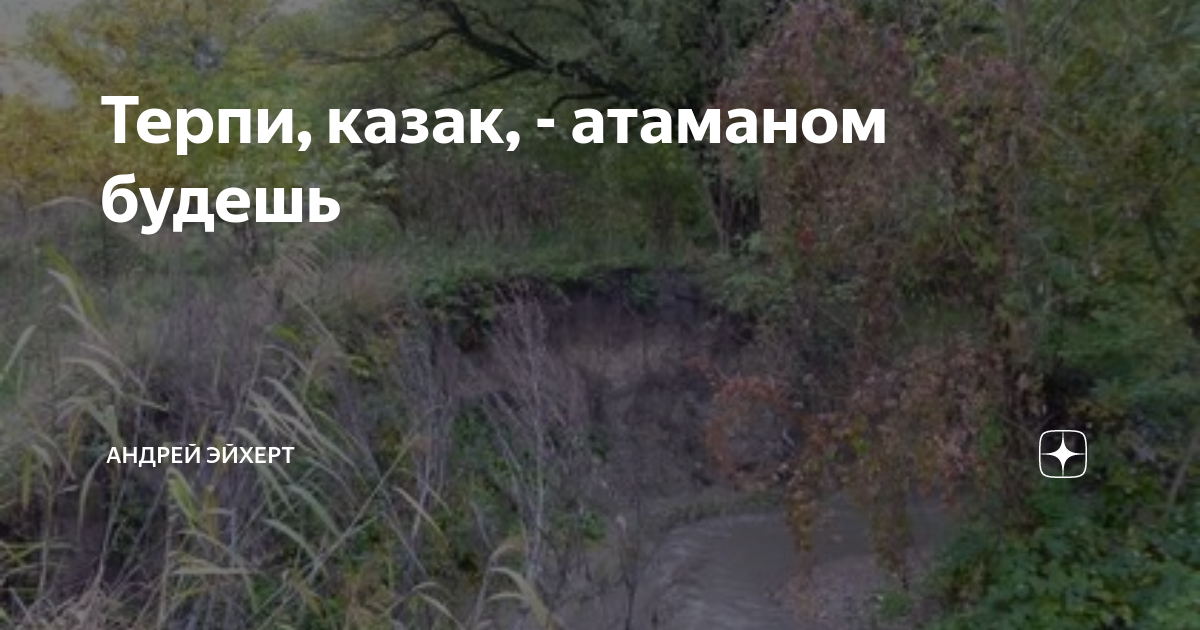 Терпи казак атаманом будешь - смысл пословицы - игра слов