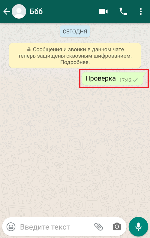Одна галочка в whatsapp – что значит