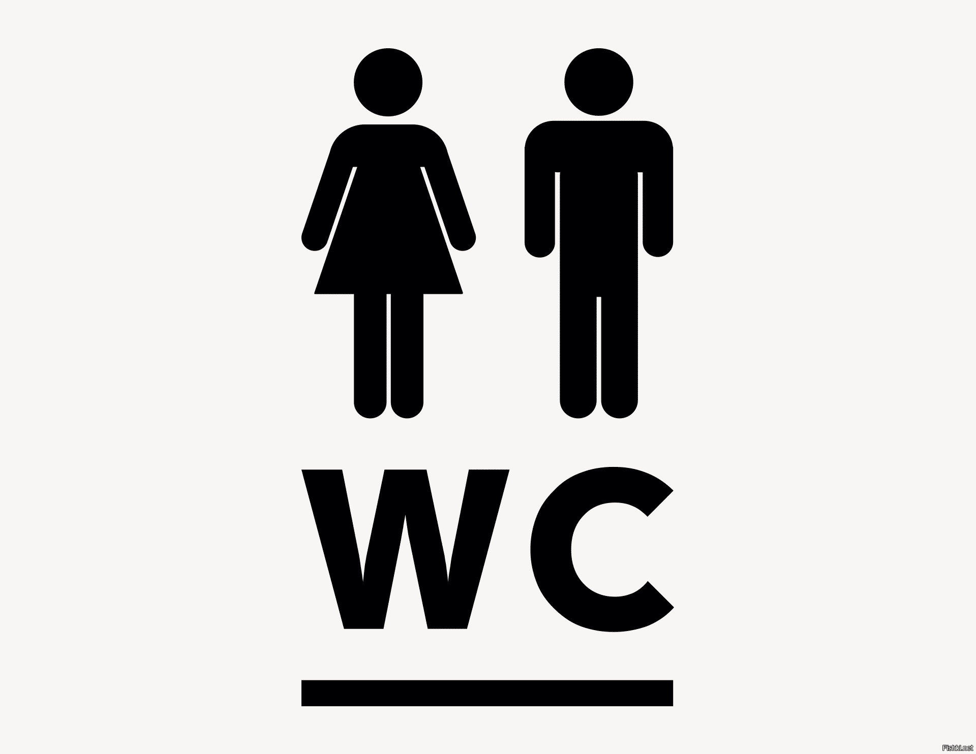 Туалет wc что значит мужской или женский