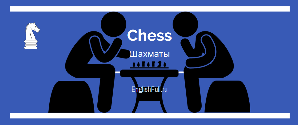 Checkmate! шахматные термины на английском