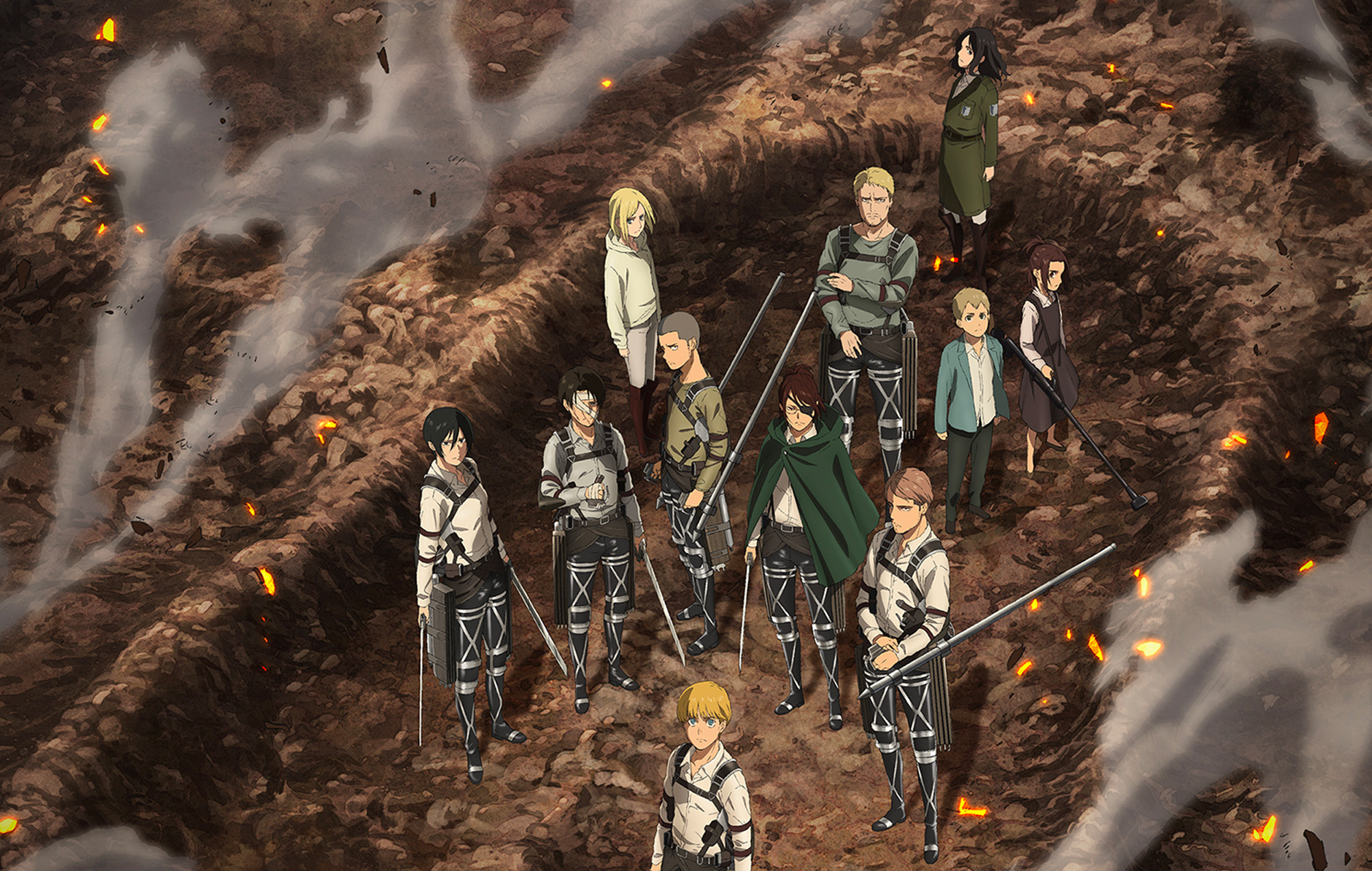 Attack on titan map: all you need to know