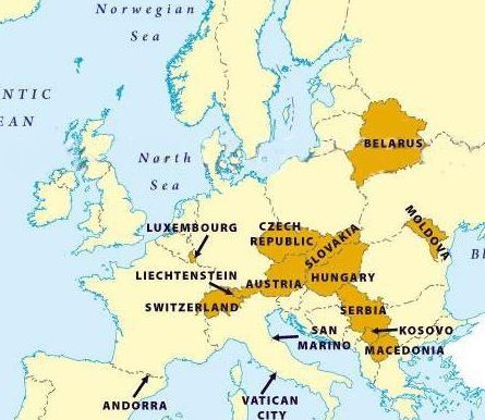 Внутриконтинентальные страны: что это значит и какие примеры есть