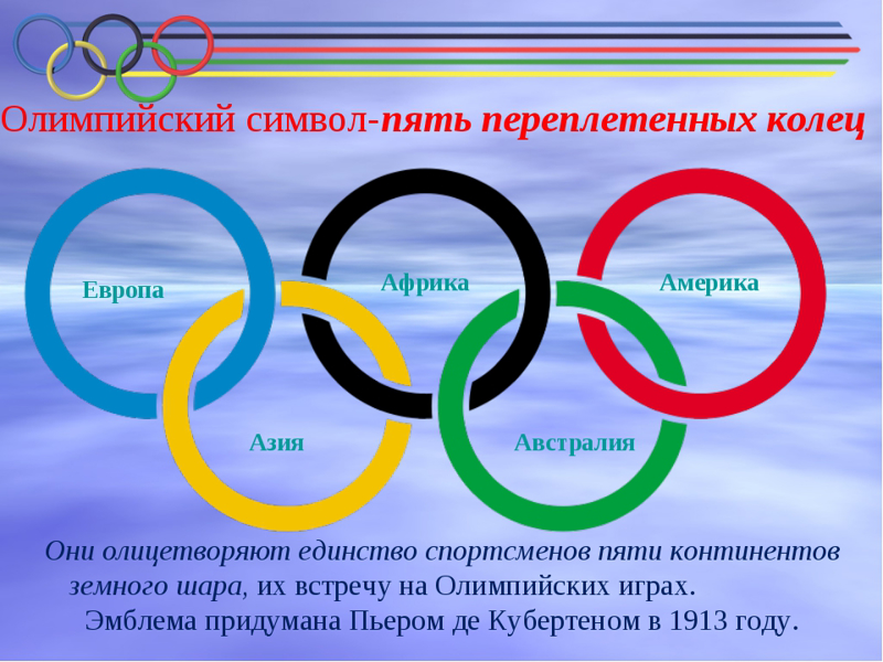 Олимпийская символика, цвет флага, число колец ⚽ freetips.top