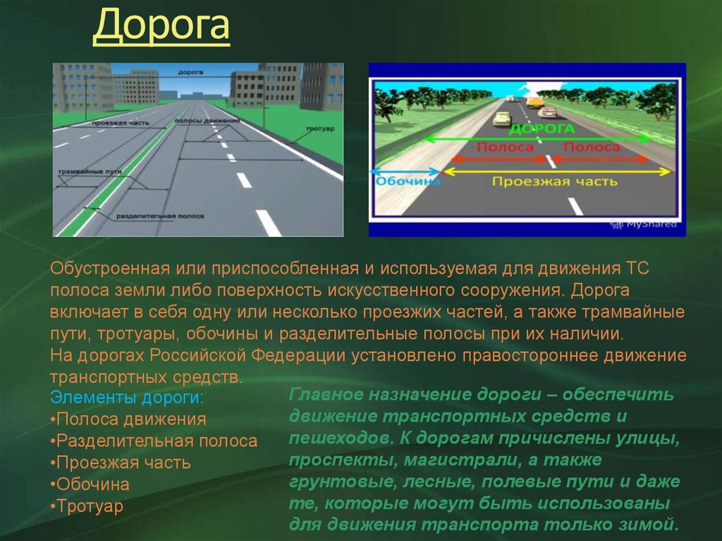 Что такое полевая дорога: определение, особенности и применение