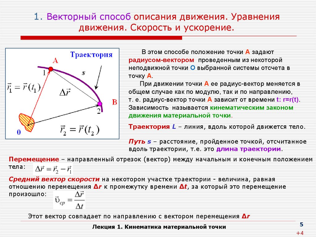 Равномерное прямолинейное движение | youclever